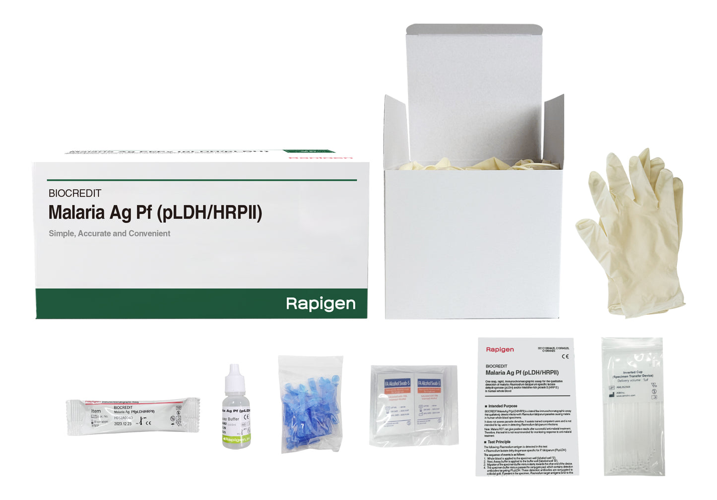 BIOCREDIT Malaria Ag Pf (pLDH/HRP II)