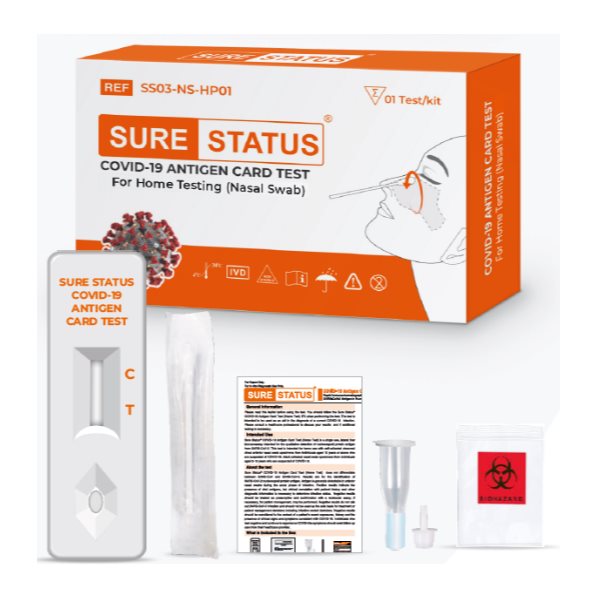 Sure Status COVID-19 Antigen Card Test (Home)