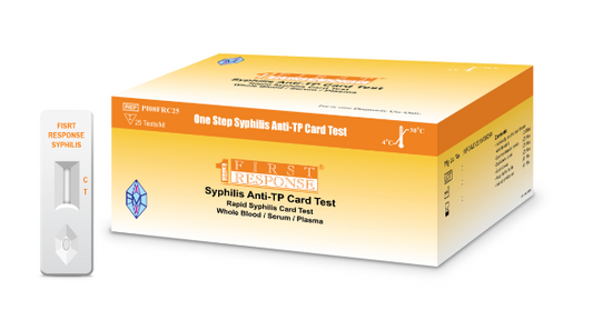 First Response Syphilis Anti-TP Card Test (Professional)