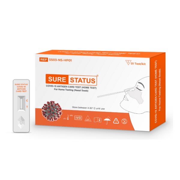 Sure Status COVID-19 Antigen Card Test (Home)
