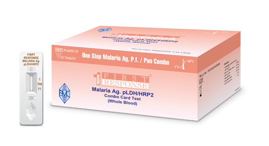 First Response Malaria Ag pLDH/HRP2 Combo Card Test (Professional)
