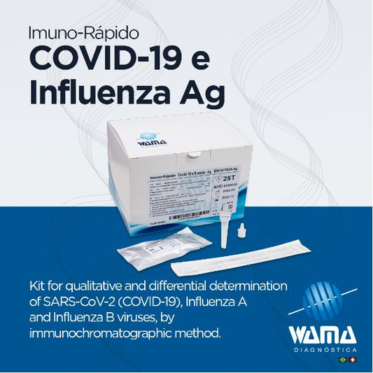 Imuno-Rápido COVID-19 e Influenza Ag (Professional)